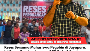 Reses Bersama Mahasiswa Pegubin di Jayapura, Ini Pesan Penting Anggota DPR _20260509_205947_0000